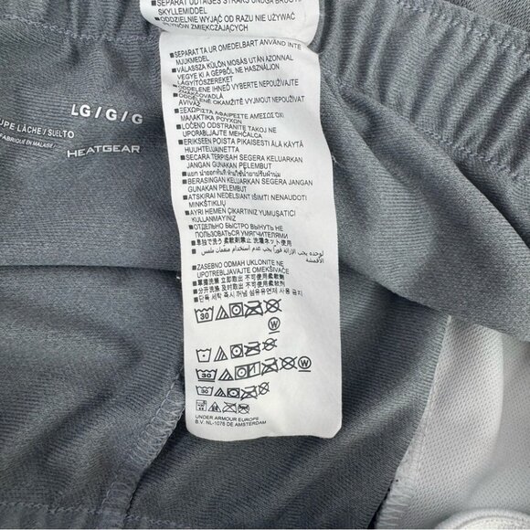 Under armour shorts flowy Women's Athletic Shorts Gray and White - Picture 9 of 9